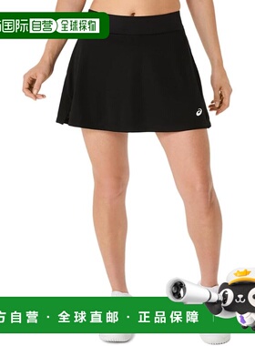 【日本直邮】亚瑟士 网球运动短裙 2042A369 黑色