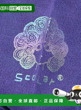 1h可退 日本直邮ScoLar 女装 接触冷感 箔印花针织开衫 153610