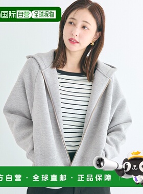 日本直邮Coca Bounce 运动拉链连帽衫（灰色）