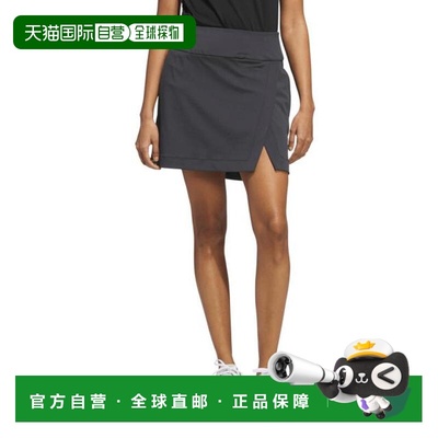 日本直邮adidas 带内搭裤假两件百褶裙 [KTB61-JP3554] 黑色 女士