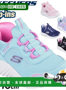 日本直邮Skechers Slip-ins BOUNDER 女童运动鞋尺码 13-16cm这款
