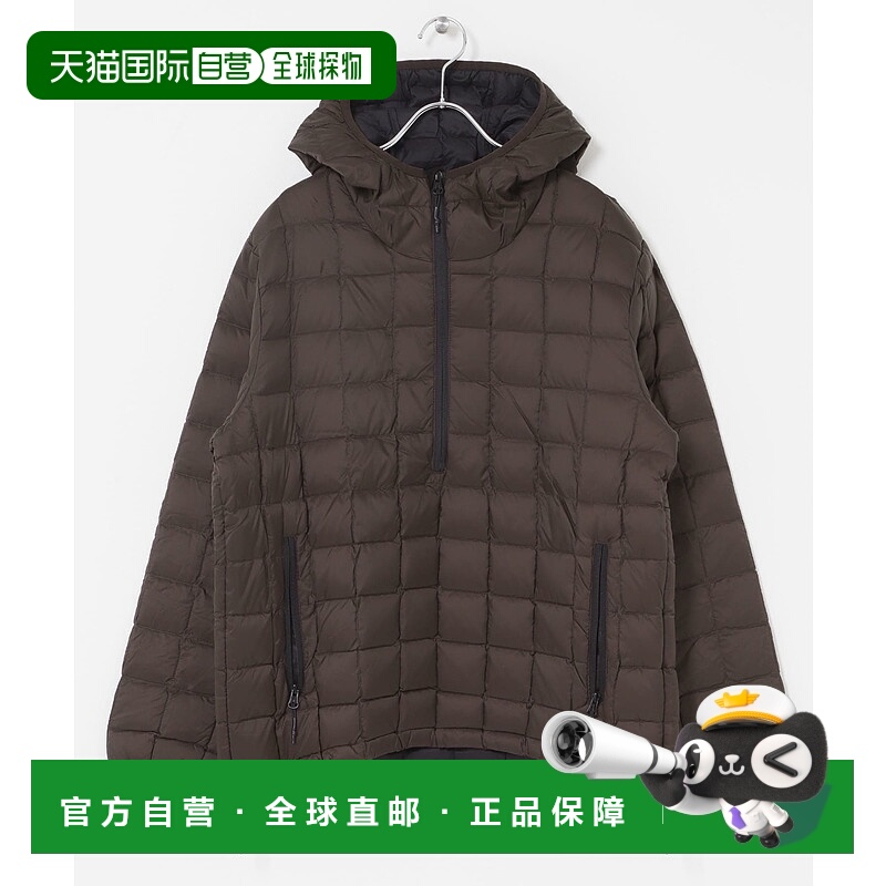 1h可退 日本直邮TAION 男装 800FP羽绒宽松轻便登山夹克 收纳便携
