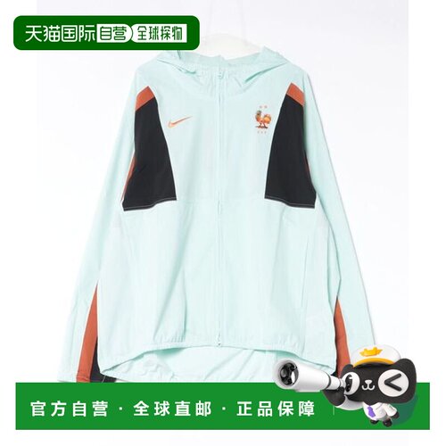 日本直邮Nike Dri-FIT Soccer 字母Logo连帽长袖足球衣 男款