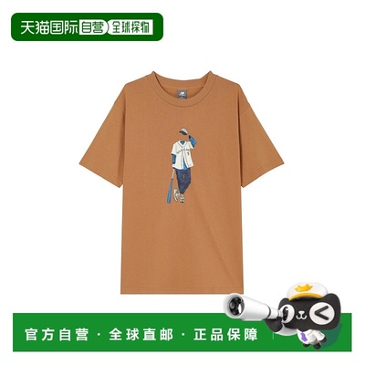 日本直邮New Balance Athletics Baseball Style 卡通印花圆领套T