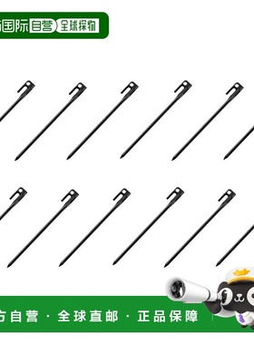 日本直邮Coleman-Coleman Steel Solid PEGS 30厘米黑色套件12 20