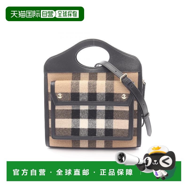 日本直邮中古Burberry博柏利女包A级95新handbag手提包牛皮斜挎包,箱包皮具/热销女包/男包,通用款女包,淘宝优惠券,粉丝福利购,淘宝优惠卷