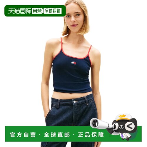 日本直邮徽章修身吊带背心 上衣女装