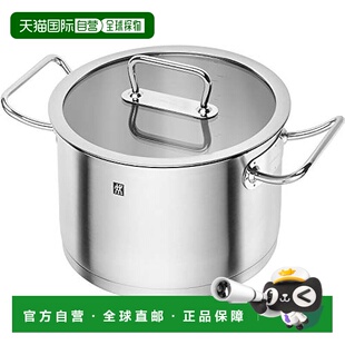 24cm付玻璃盖6.25L 研磨 6512 双立人双耳锅 日本直邮