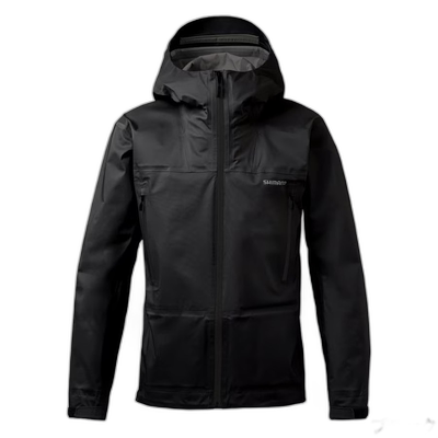 日本直邮Shimano Wear Angler's Shell 夹克 01 M 黑色 RA-023W