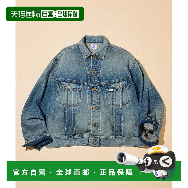日本直邮Lee 男装 联名款101-J骑士牛仔夹克 1051333700043外套图片