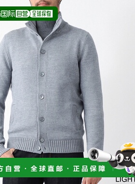 日本直邮Gran Sasso 男士立领针织开衫 13108 14272 598