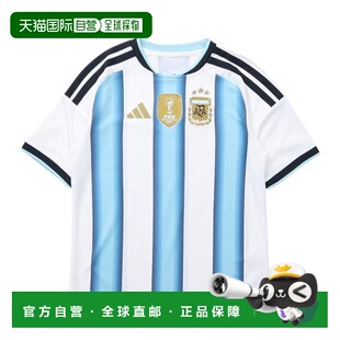 日本直邮adidas 儿童2026阿根廷代表队主场复刻套装 DO400-KA8119