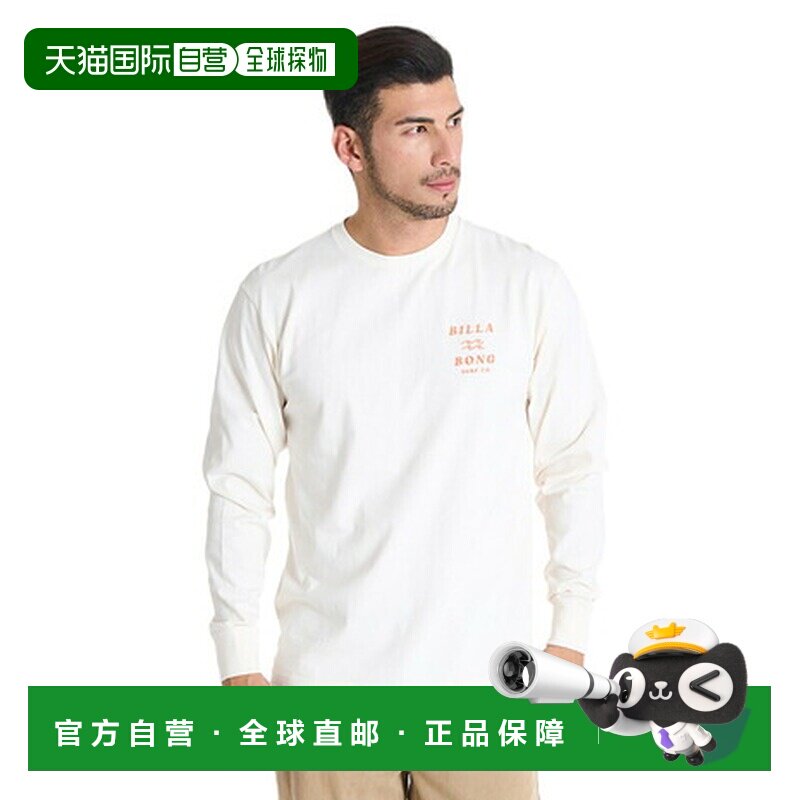 日本直邮BILLABONG(男款)ONE TIME长袖T恤 BF012050 CRM图片