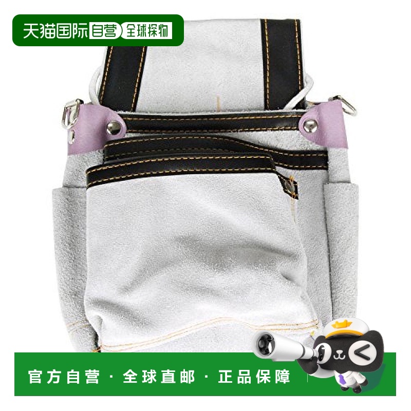 【日本直邮】Sk11藤原产业 工具腰包 3层真皮 宽底 320×260mm SM