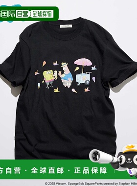 1h可退 日本直邮FREAK'S STORE 女士SpongeBob方块海绵T恤  11212
