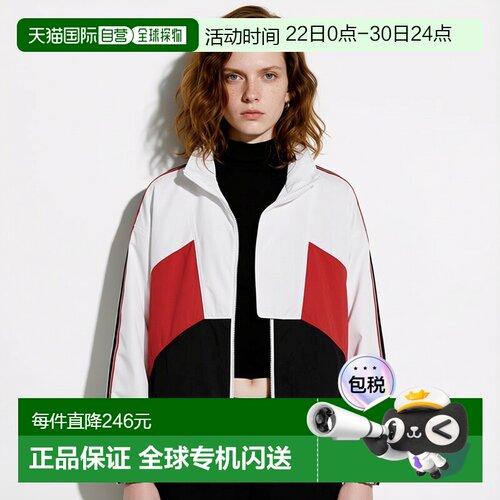 日本直邮NERDY 运动彩色拼接防风衣 [NE8621EU000759] 天蓝色夹克