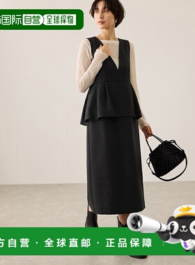 1h可退 日本直邮ROPE' PICNIC 若佩尼 女装 褶饰腰身设计 V领梭织