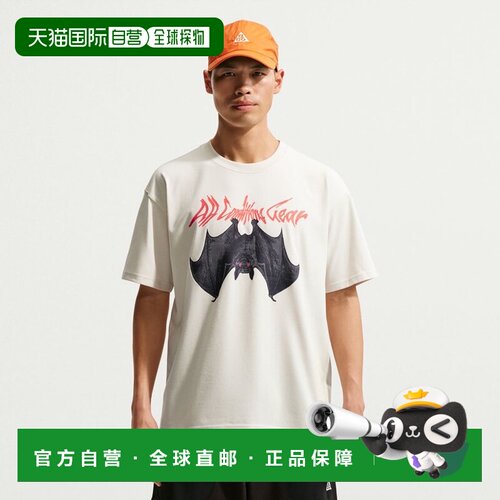日本直邮Nike ACG系列 AS M DF LSE CAMP 宽松圆领套头印花图案短