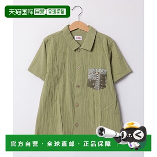 【日本直邮】EDWIN　儿童　衬衫・女用衬衫气质时尚百搭小众高级感