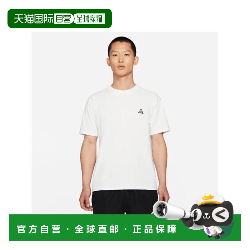 日本直邮Nike ACG系列 休闲运动圆领透气短袖T恤 男女同款 白色图片