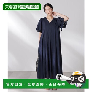 1h可退 日本直邮NANO universe 印度制造 棉质阔腿连衣裙新款夏日