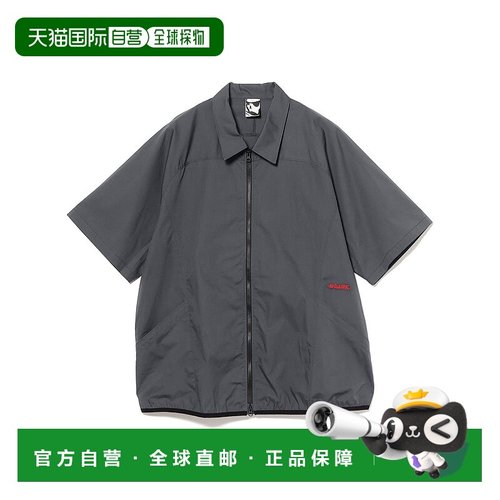 1h可退 日本直邮GR10K 男士双拉链设计短袖衬衫 23010070346新款