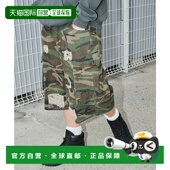 短裤 1h可退 男士 迷彩破损设计宽松卡其工装 日本直邮SHORT ROUND