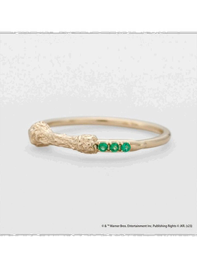 日本直邮日潮 agete 阿卡朵 ＜2023 哈利波特合作款＞K10 祖母绿