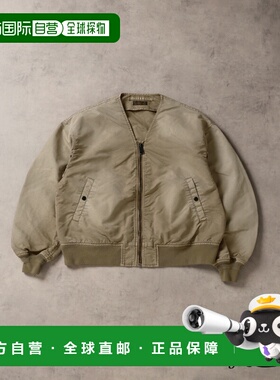 1h可退 日本直邮J.S.Homestead 男装 无领MA-1夹克 手喷色彩设计