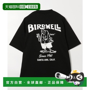 鸟图案T恤 1h可退 复古风格 男士 1226423700002 日本直邮Birdwell