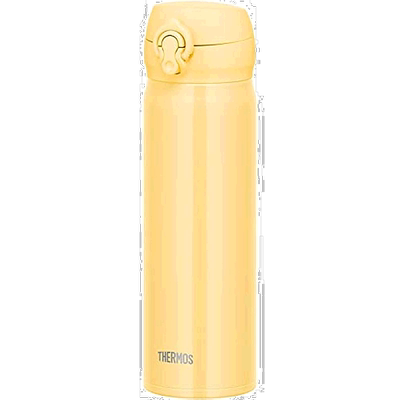 【日本直邮】膳魔师 真空隔热保温水壶500ml 乳黄色 JNL-506 CRY