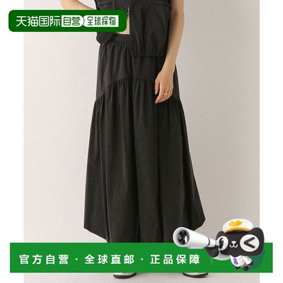 1h可退 日本直邮Heather 女士泡泡裙长裙 497689格子半身裙a字裙