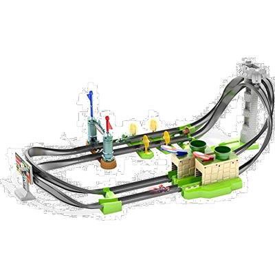 【日本直邮】Hot wheels 马里奥赛车跑道套装玩具 附带马里奥赛车