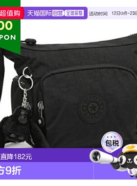 日本直邮Kipling 单肩包 Gabby Mini 4L 黑色 女款 KIPLING KI305