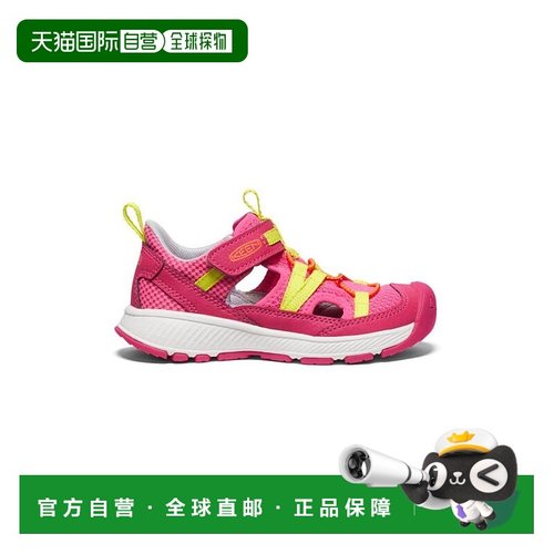 日本直邮KEEN 童鞋运动童鞋透气轻便足部支撑休闲时尚网面运动鞋