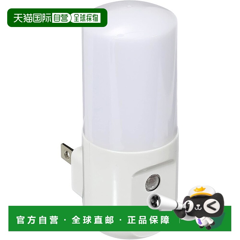 【日本直邮】ELPA LED感应灯 LED灯 照明 防护 100V 0.2W 琥珀色