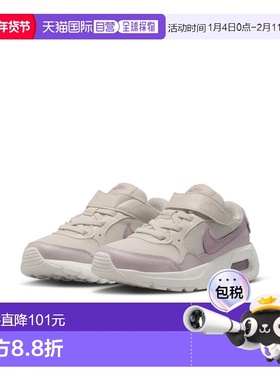 日本直邮Nike 儿童 Air Max SC PSV CZ5356 124 魔术贴绑带配松紧