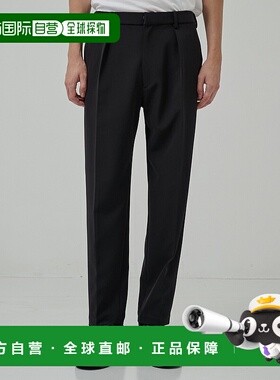 1h可退 日本直邮STUDIOUS男装宽松休闲西裤 半松紧腰头设计 11554