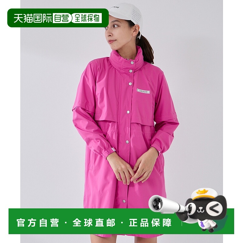 1h可退 日本直邮JUN&ROPE' 女装 拨水透湿 2WAY防雨连衣裙 半袖可