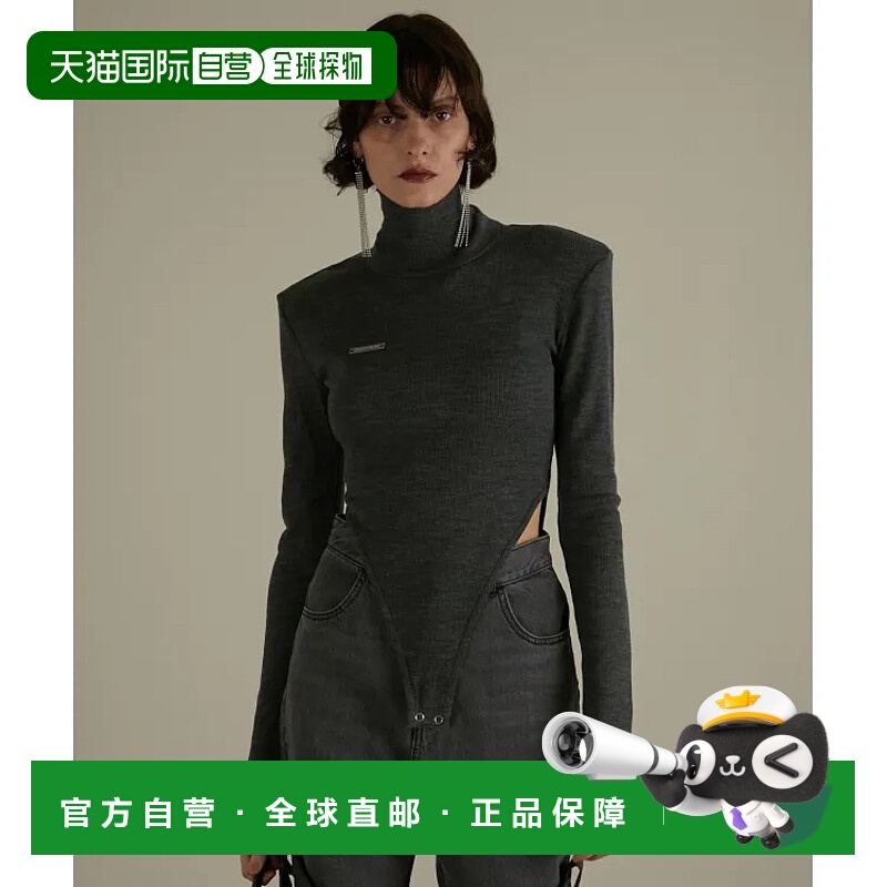 1h可退 日本直邮PRANK PROJECT女士羊毛细纹高领打底衫 冬季预售