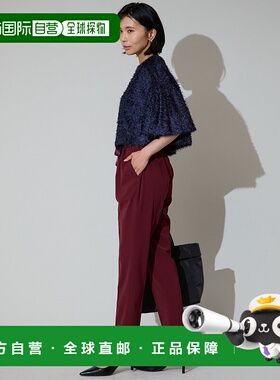 1h可退 日本直邮TIARA 女士高弹力宽松休闲长裤 A0143FP352休闲裤