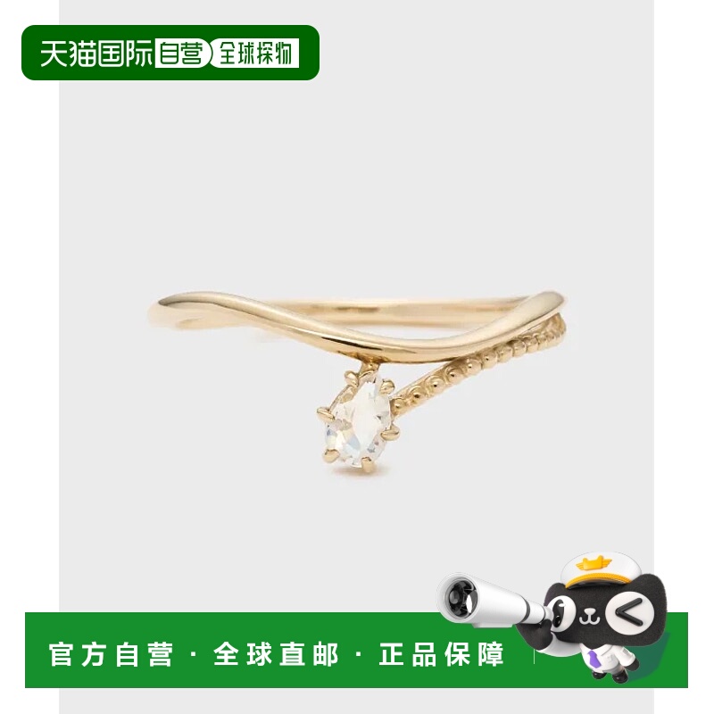 1h可退 日本直邮NOJESS Trick Ring 女士K5拉布拉多石戒指 创新三