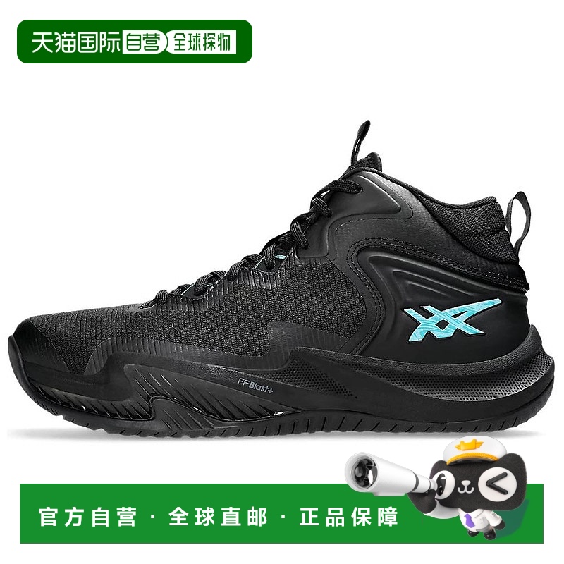 日本直邮Asics NOVA SURGE 3 舒适 减震防滑 中帮 篮球鞋 男款 黑