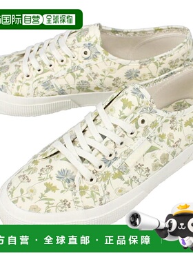 日本直邮Superga 运动鞋2750-花卉印花3S31222W AAC WHITE AVORIO