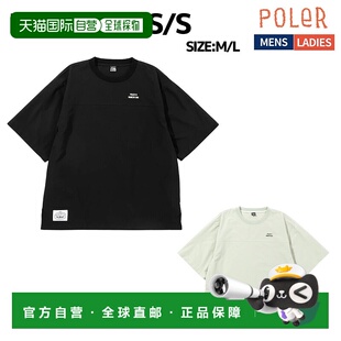 春夏男女士中性上衣 BAGGY 恤短袖 日本直邮POLeR 外套衬衫 RIP