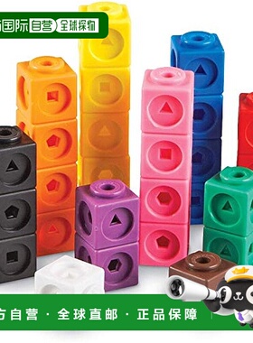 【日本直邮】Learning Resources学源 数学方块 100个 LER4285