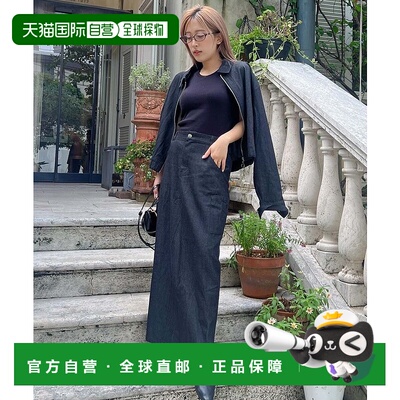 1h可退 日本直邮fifth 女士合作款丹宁工装裙 ES24F0050