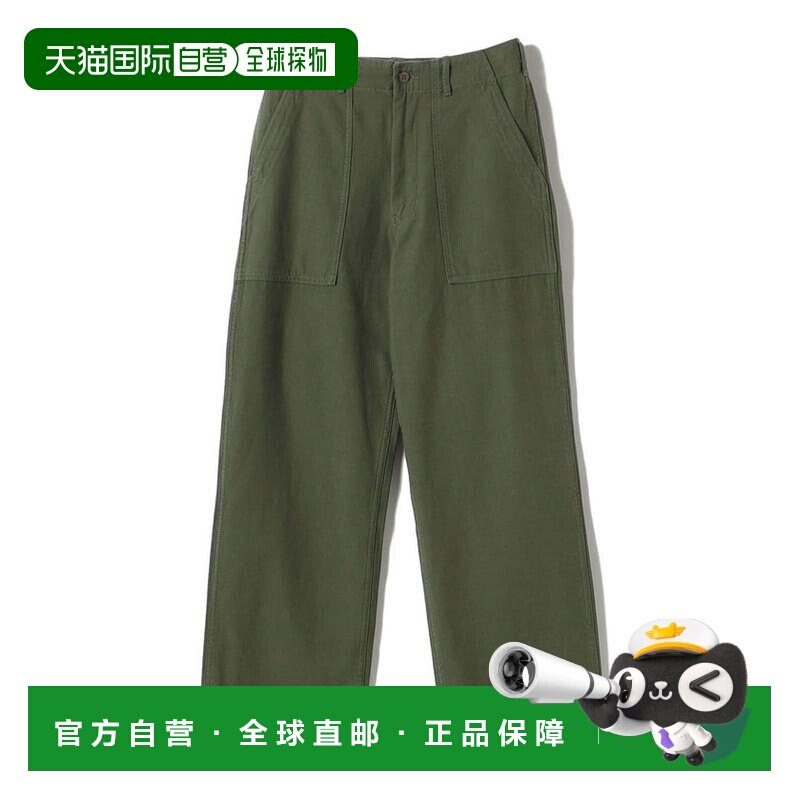 日本直邮SHIPS别注JOHNBULL可机洗贝克裤橄榄色