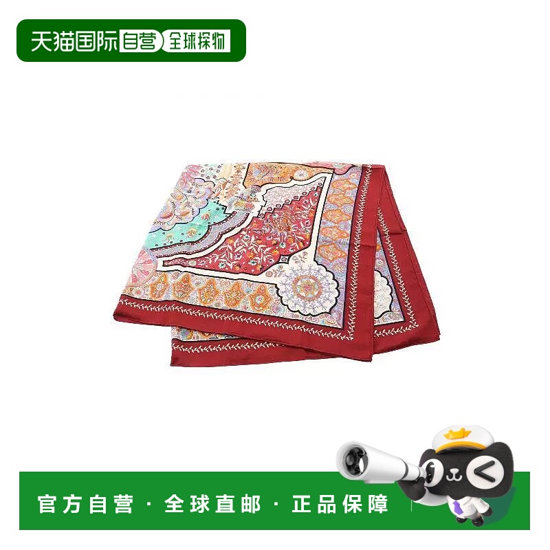 1h可退 日本直邮中古Hermes爱马仕女A级95新scarf围巾丝绸围巾/丝