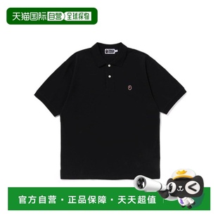 男款 纯色套头直筒短袖 Polo衫 新款 BATHING 日本直邮A APE